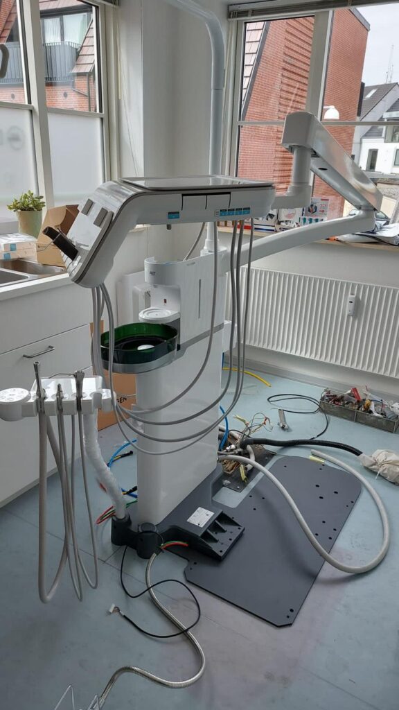 Suction system tubing and motor repair for dental practice in Vancouver