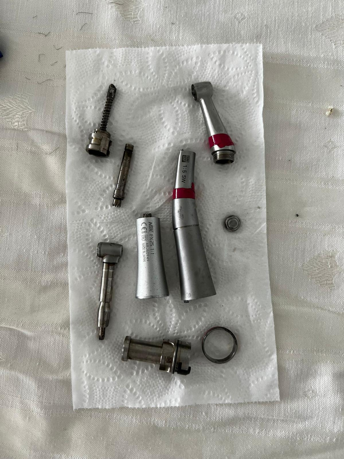 BioDen handpiece repair work