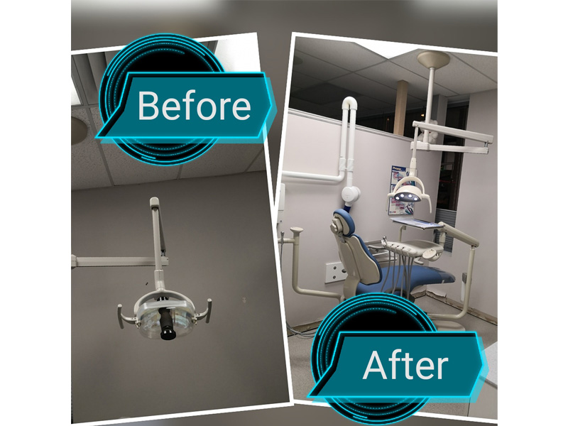 Upgrade dental Halogen light to LED by BioDen