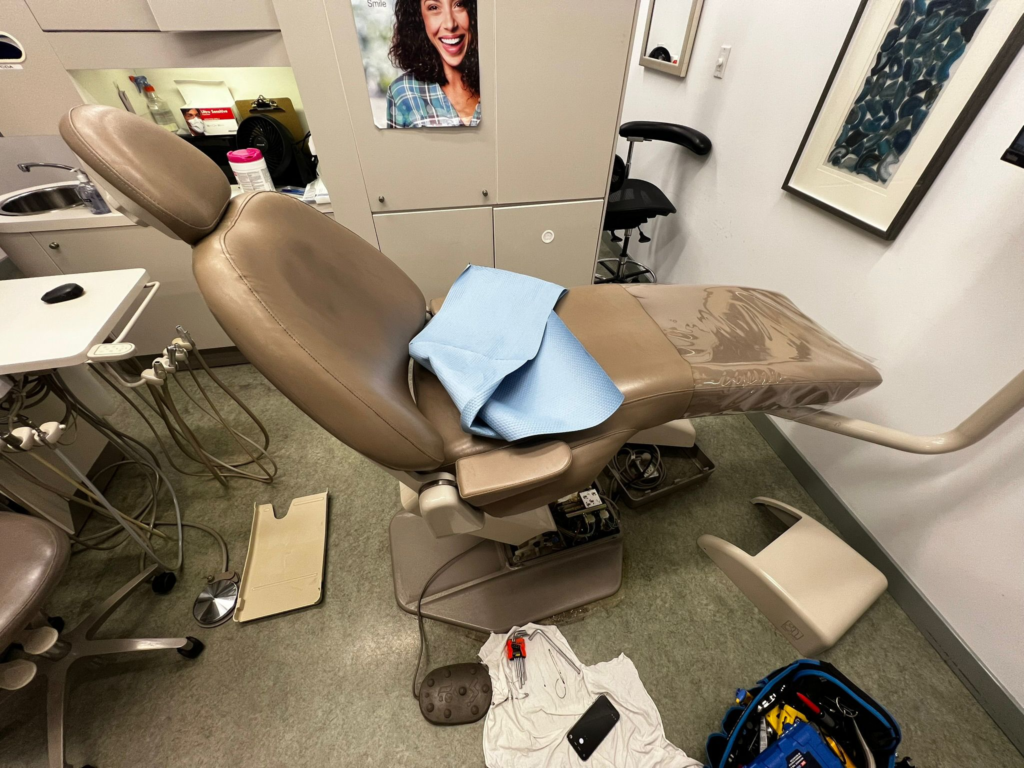 A-dec- Dental Chair Repair in Vancouver by BioDen