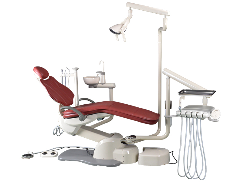 A6 Radius flight dental chair in Vancouver with Cuspidor