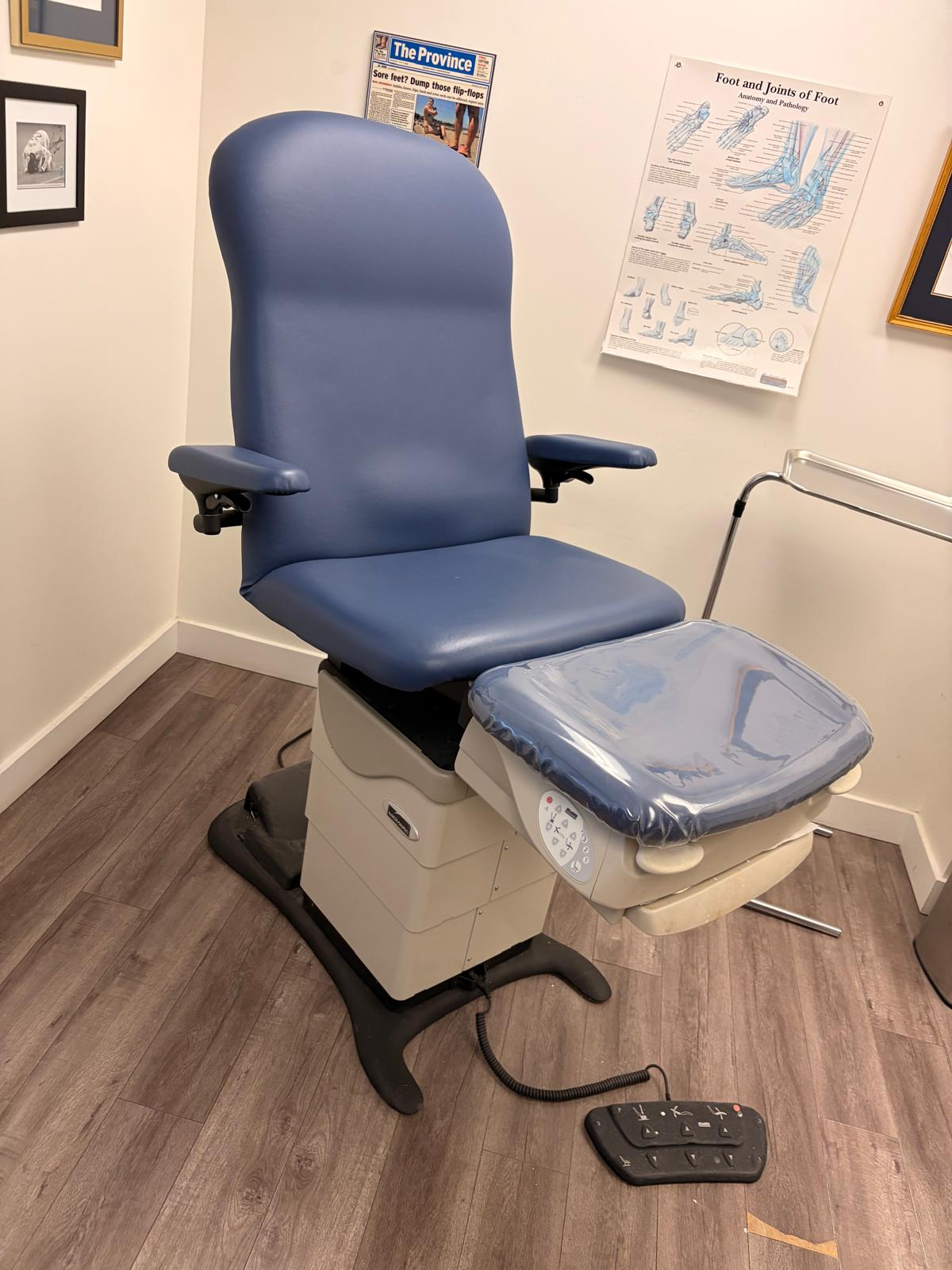 Midmark 647-647 Procedure Chair Issues in Vancouver