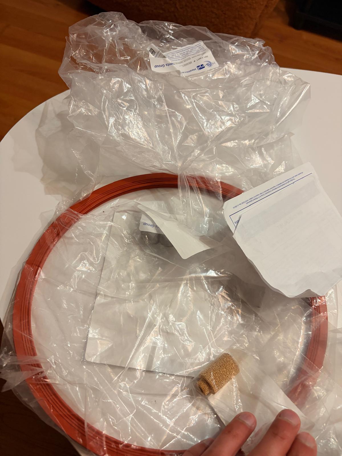 Autoclave door gasket and locking check