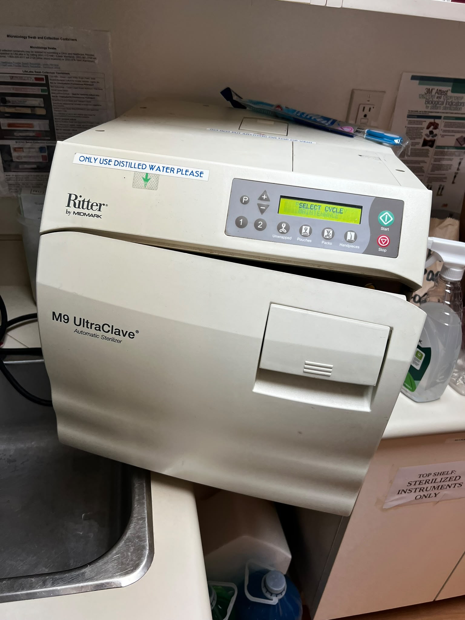 Midmark M9 and M11 autoclave service in Vancouver